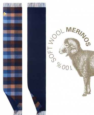 Шарф Унисекс F3-2HsQ.W315_GZ-548B/N.BLE